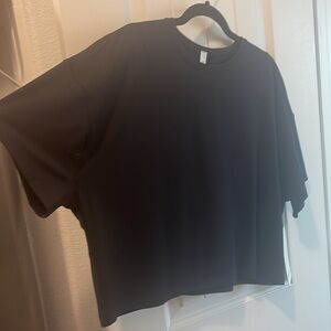 Lululemon cropped running tshirt